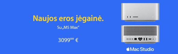 MAC Studio M5 Max užsisakyk dabar