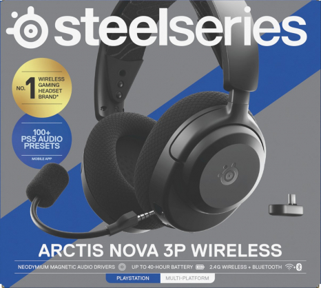 Arctis Nova 3PW Black