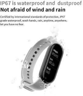 MT6-BK Smart Band Black