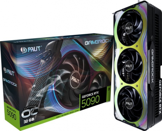 GeForce RTX 5090 GameRock OC 32GB GDDR7 512bit
