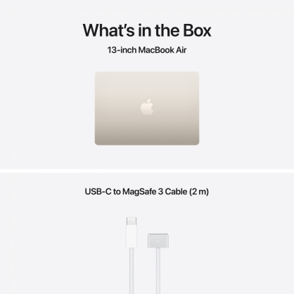 MacBook Air 13,6 Retina M5 16GB 512SSD RU Starlight Z1L3000AE