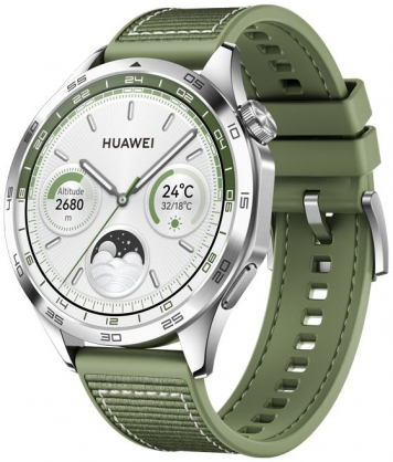 Watch GT4 46mm Green Stainless Steel
