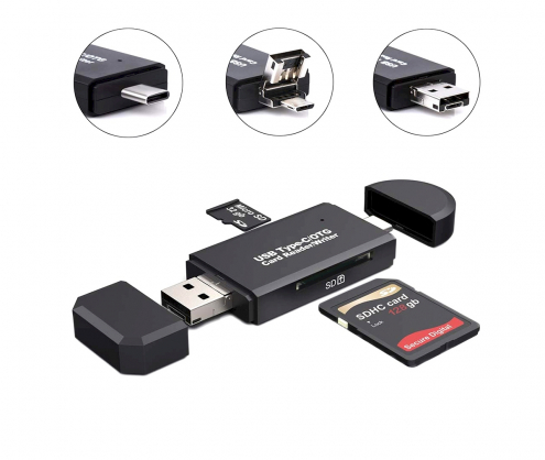 compact SD card reader