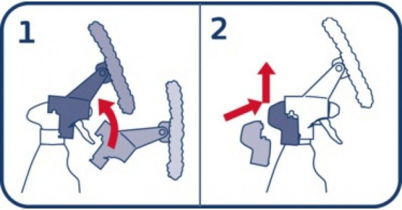 Logu tīrītājs ar mazgāšanas līdzekli Window Spray Cleaner