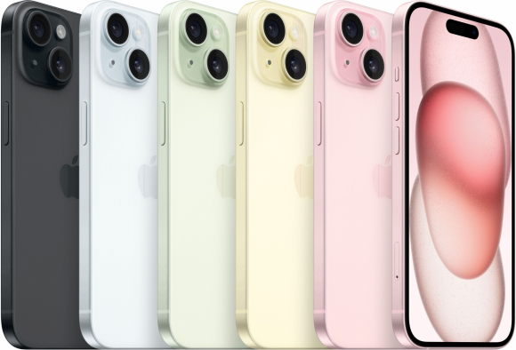 iPhone 15 128GB juodas