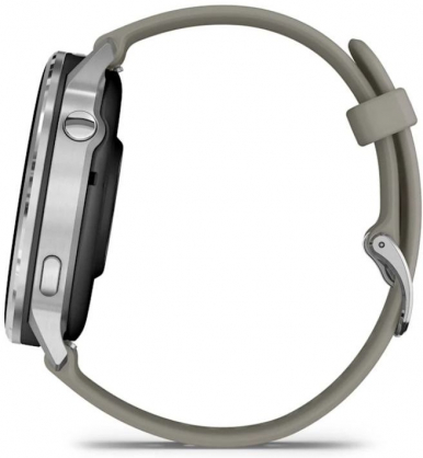 Venu 4 45mm Silver with Silver Gray Silicone Band 010-03014-01
