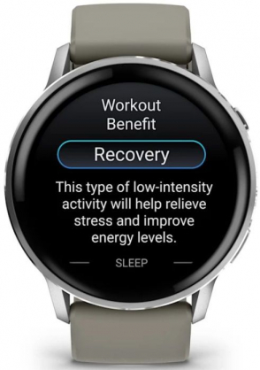 Venu 4 45mm Silver with Silver Gray Silicone Band 010-03014-01