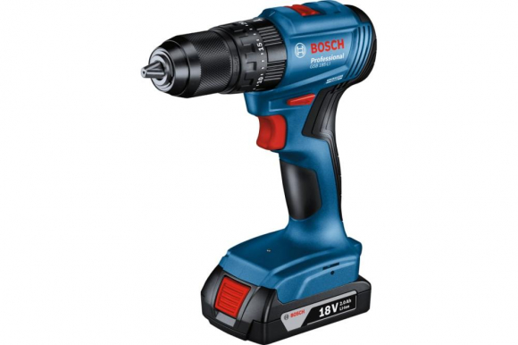 Akumuliatorinis gręžtuvas Bosch GSB 185-Li, 18 V