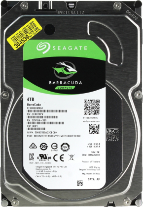 4TB BarraCuda SATA III