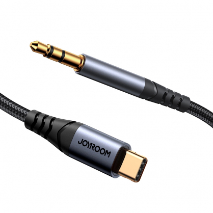stereo audio cable AUX 3.5 mm mini jack - USB-C DAC