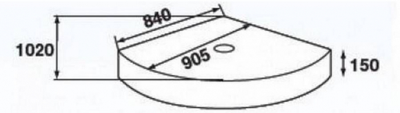981-00 90x90x200cm