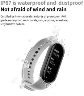 MT6-PI Smart Band Pink