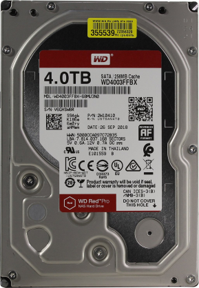 4TB Red Pro SATA III