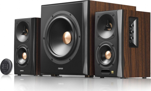 S360DB 155W 2.1 BT Juodas medis