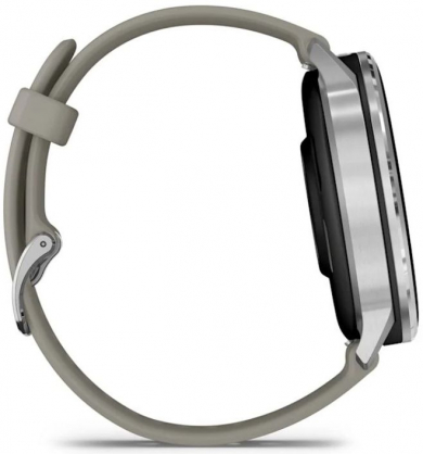 Venu 4 45mm Silver with Silver Gray Silicone Band 010-03014-01