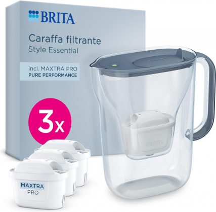 Essential 2,4L Blue / Soft Grey + 3 Filter
