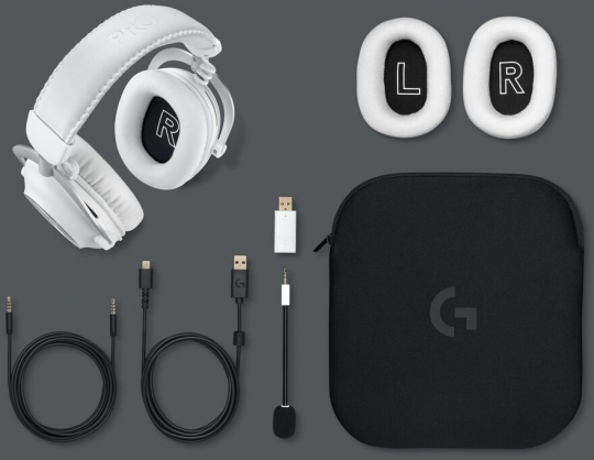 G PRO X 2 LIGHTSPEED Wireless Gaming Headset White