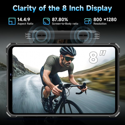 RT3 Plus 8" 4GB 128GB 4G Black