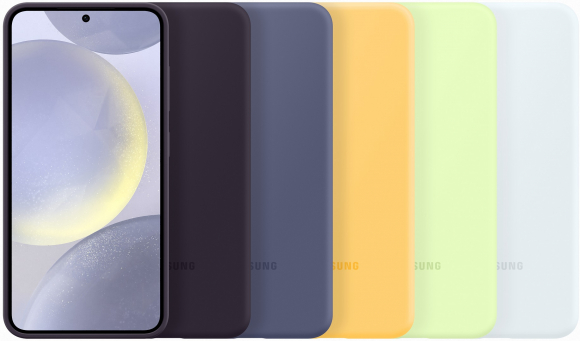 "Silicone Case For Galaxy S24" Violet (EF-PS921TVEGWW)