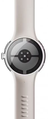 Pixel Watch 4 45mm Silver / Porcelain GA09308-EU