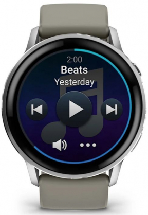 Venu 4 45mm Silver with Silver Gray Silicone Band 010-03014-01