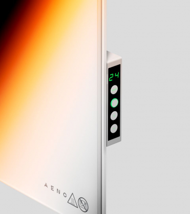 AGH0005S LED Premium Eco Smart Heater Grey