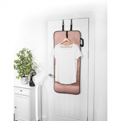 LA031541ROSEFEU7 Overdoor Garment Steamer Pad - Rose