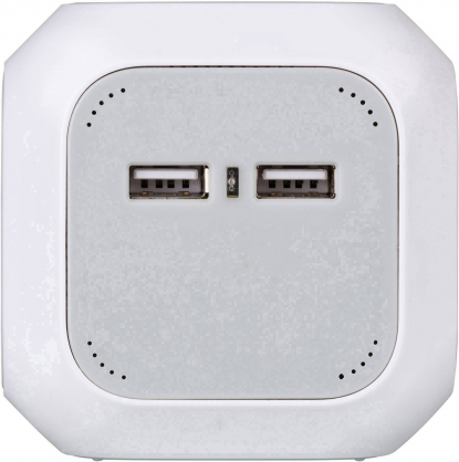 4-way Socket Cube + USB