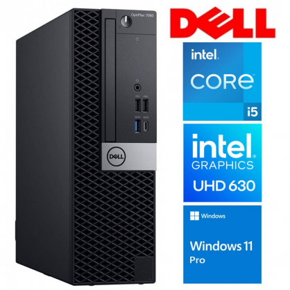 OptiPlex 7060 SFF i5-9500 16GB 512SSD M.2 NVME W11Pro ReNew