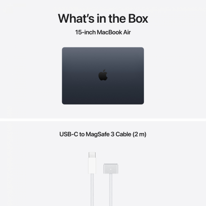 MacBook Air 15,3 Retina M5 16GB 512SSD RU Midnight Z1LW000BP
