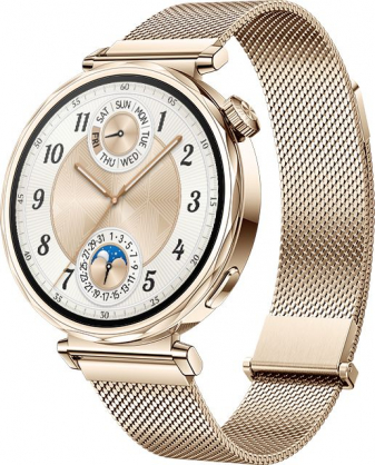 Huawei Watch GT 5 41mm Gold Milanese išmanusis laikrodis RDE.LT