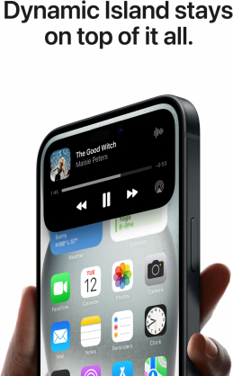 iPhone 15 128GB juodas