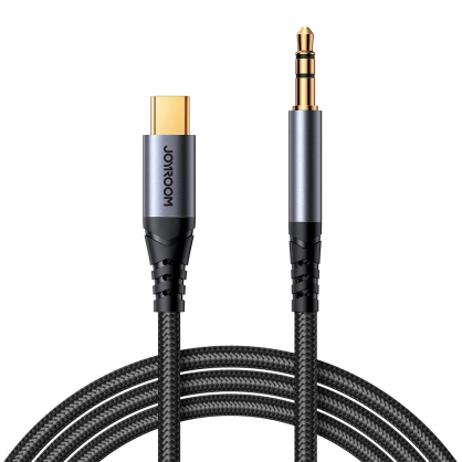stereo audio cable AUX 3.5 mm mini jack - USB-C DAC