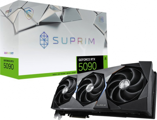 GeForce RTX 5090 Suprim SOC 32GB GDDR7 512bit