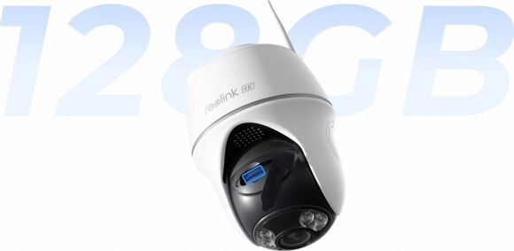 Argus Series B440 Smart 4K 8 MP Pan & Tilt Camera With Spotlights