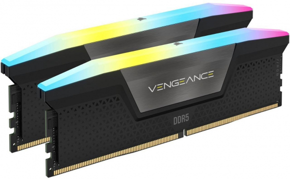 Vengeance RGB Black 64GB DDR5 6000MHz DIMM CMH64GX5M2B6000Z40