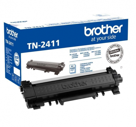 Brother TN-2411 Black dažų kasetė RDE.LT
