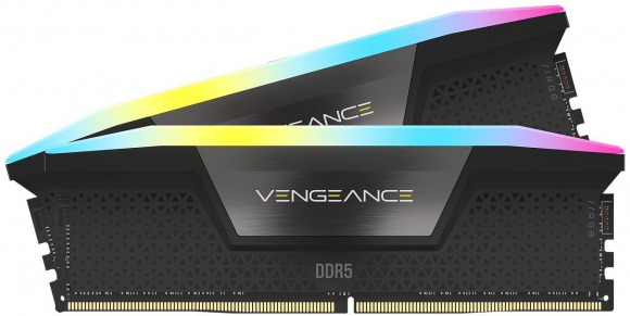 Vengeance RGB Black 64GB DDR5 6000MHz DIMM CMH64GX5M2B6000Z40