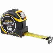 Stanley matavimo ruletė FatMax PRO Autolock, 8 metrai (juoda / geltona, 32