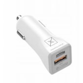 MX Kappa 1x USB-A 1x USB-C 1.5 A White