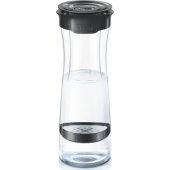 Filtering carafe 1.3l fill & serve black