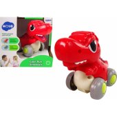 Dinosaur On Wheels T-Rex Red Figurine