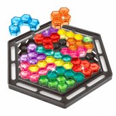 Sexangle Logic Puzzle Tetris 16 Blocks 112 Tasks