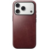 Modern Leather Case iPhone 17 Pro Max Burgundy Horween