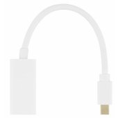 Adapter Mini DisplayPort HDMI 4K 60Hz 0,2m White