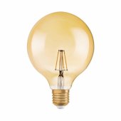 LEMPUTĖ LED G125 6.5W E27 824 FL GL 650L DM
