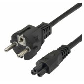 Power cable CEE 7/ 7 - C5 3m black