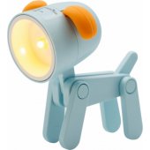 LED gyvūno žibintuvėlis, mėlynas šuo