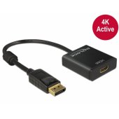 Adapter HDMI - Displayport 4K 20cm black