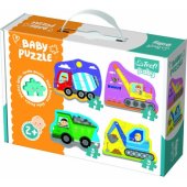 Trefl Baby Classic Vehicles on construction site